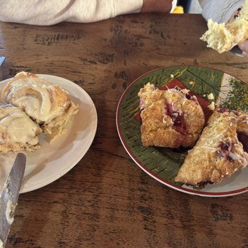 Stanley Baking Co - Cinnamon bun and raspberry scones - Bakeries Near Me - Stanley, Idaho Stanley Baking Co - Cinnamon bun and raspberry scones - Bakeries Near Me - Stanley, Idaho