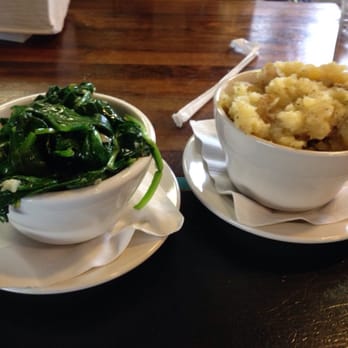 Local Republic - Mashed potatoes and garlic spinach - Gastropubs Near Me - Lawrenceville, Georgia Local Republic - Mashed potatoes and garlic spinach - Gastropubs Near Me - Lawrenceville, Georgia