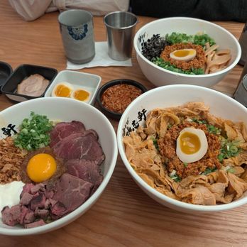 Kajiken - Wagyu Roast Beef Aburasoba and Nikumori Aburasoba - Japanese Near Me - San Mateo, California