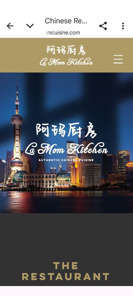 Food from La Mom Kitchen