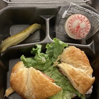 Chicken Salad Chick - Classic carol on a croissant with lettuce and tomato - Sandwiches Near Me - Hampton, Virginia Chicken Salad Chick - Classic carol on a croissant with lettuce and tomato - Sandwiches Near Me - Hampton, Virginia