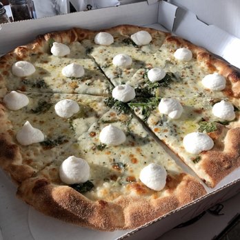Pedroso's Pizza - Spinach White - Pizza Near Me - Austin, Texas Pedroso's Pizza - Spinach White - Pizza Near Me - Austin, Texas