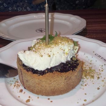 Chumley House - Mimi ice box pie for birthday cake - Steakhouses Near Me - Fort Worth, Texas