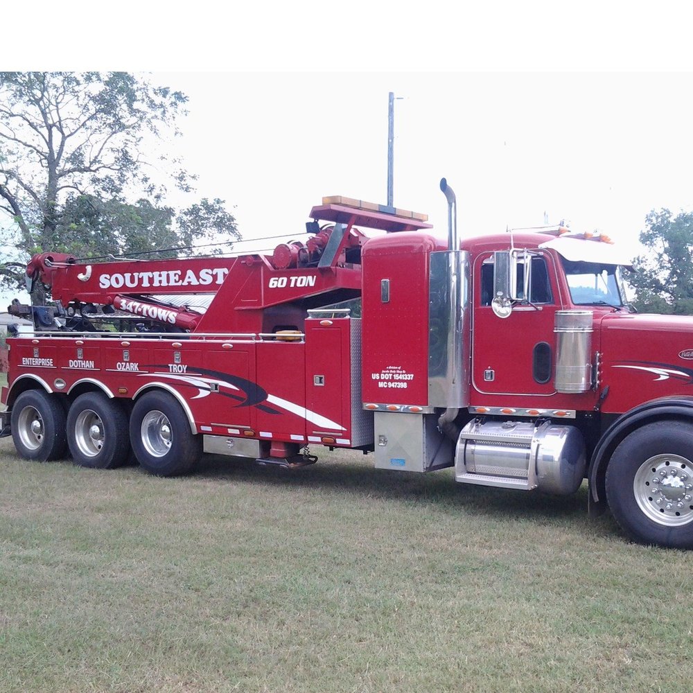 SOUTHEAST TOWING Updated May 2024 1100 Henderson Hwy, Troy, Alabama
