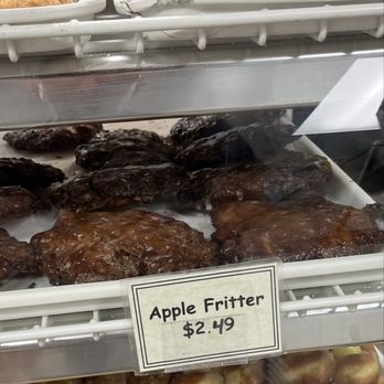 Burney's Bakery - THE BEST TASTING APPLE FRITTER EVER!! - Bakeries Near Me - Southport, North Carolina