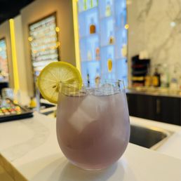 The BEST Lavender Vodka Lemonaid with sugar rim!!! A must! The BEST Lavender Vodka Lemonaid with sugar rim!!! A must!
