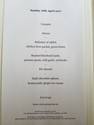 Menu photo 6 Petrus London, XGL