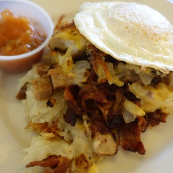 Don's Country Kitchen - Half of the Country Stuffed Hash Browns - Breakfast & Brunch Near Me - Oceanside, California