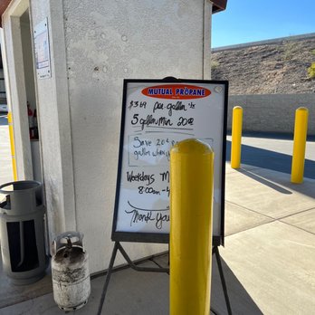 Mutual Propane - Price per gallon. - Propane Near Me - Corona, California