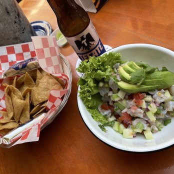 Cabo Wabo - Shrimp ceviche! Enough for two to share! - Mexican Near Me - Cabo San Lucas, BCN