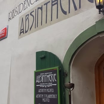 Absintherie - Entryway to the place - Cocktail Bars Near Me - Prague, Puerto Rico