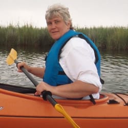 Kimberly Burnham, PhD - Kimberly Burnham enjoying nature, the water and great outdoors