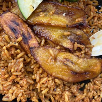 Kojokojo Fusion - Jollof rice with plantain - Caribbean Near Me - Oakland, California
