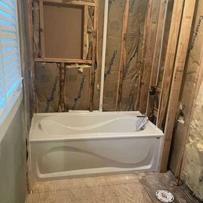 Slide of Accelerated Plumbing and Electric