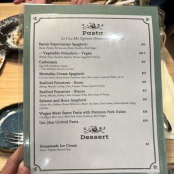 La Casa Mia - Menu - Italian Near Me - Milpitas, California La Casa Mia - Menu - Italian Near Me - Milpitas, California