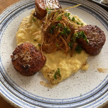 Moona - Scallops & Harissa Barbecue Duck - Mediterranean Near Me - Cambridge, Massachusetts
