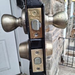 Glasco Security Corporation - Picture 3 side view of repaired locks.