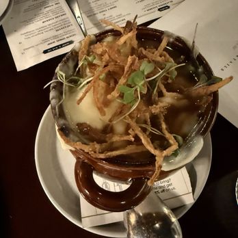 The Hideout Kitchen - French onion soup - New American Near Me - Lafayette, California The Hideout Kitchen - French onion soup - New American Near Me - Lafayette, California