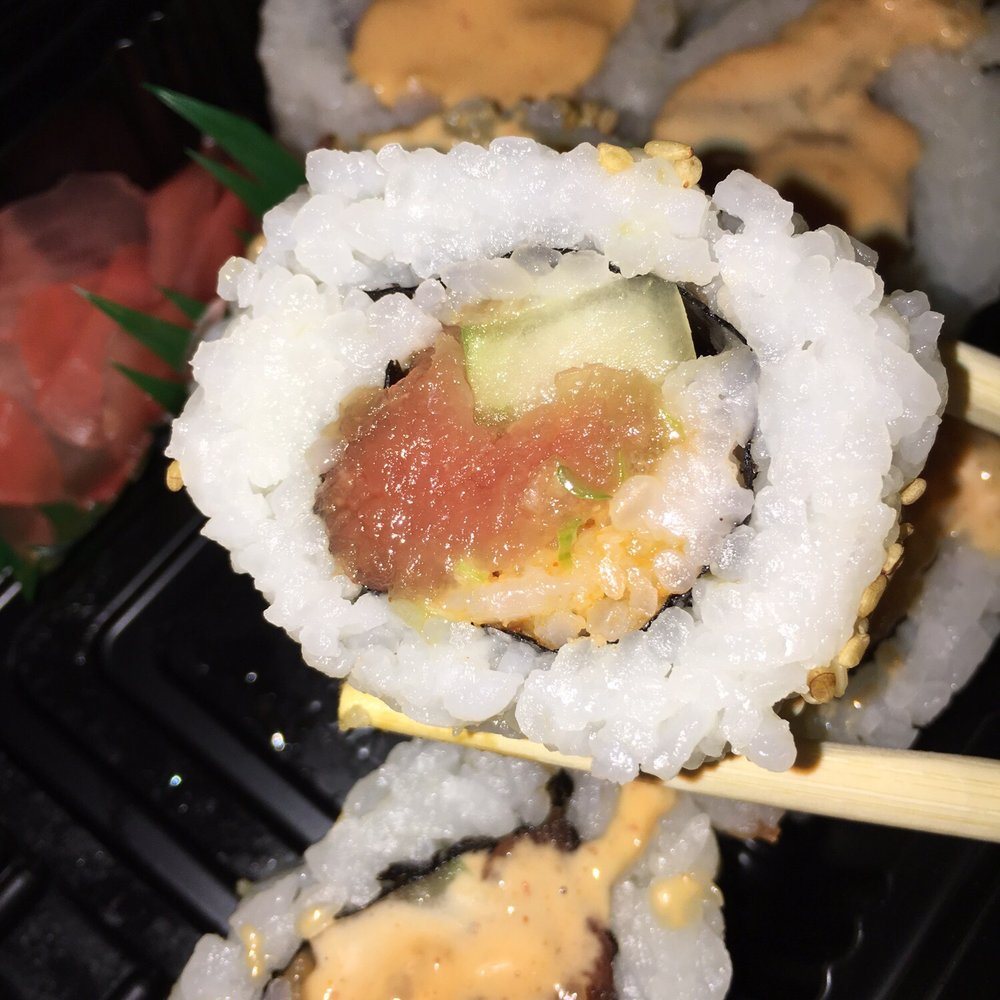 Fleurichi Express Sushi - Spicy Tuna Roll, Yummy! - Sushi Bars Near Me - Clovis, California Fleurichi Express Sushi - Spicy Tuna Roll, Yummy! - Sushi Bars Near Me - Clovis, California