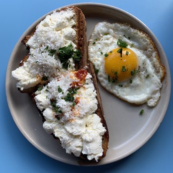 Ciao, Gloria - Salty ricotta toast - Cafes Near Me - Brooklyn, New York Ciao, Gloria - Salty ricotta toast - Cafes Near Me - Brooklyn, New York