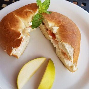 Vera's Kitchen - Smoke salmon bagel with cream cheese and capers - Ethiopian Near Me - Manassas, Virginia Vera's Kitchen - Smoke salmon bagel with cream cheese and capers - Ethiopian Near Me - Manassas, Virginia