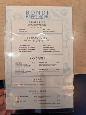 Menu photo 5 Bondi Sushi New York, NY Menu photo 5 Bondi Sushi New York, NY