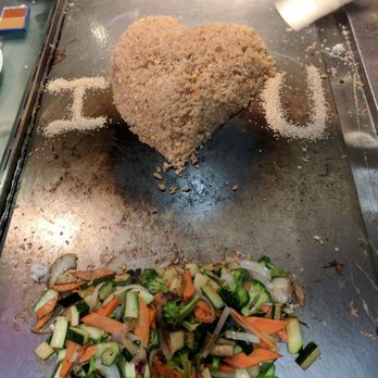 Shogun Palace - Such an adorable and sweet gesture. We were celebrating our 3 year wedding anniversary. - Sushi Bars Near Me - Bakersfield, California