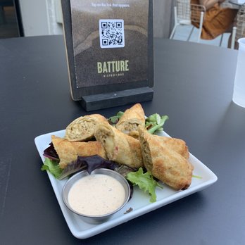 Batture Bistro and Bar - Boudin egg rolls. A MUST HAVE! - New American Near Me - New Orleans, Louisiana Batture Bistro and Bar - Boudin egg rolls. A MUST HAVE! - New American Near Me - New Orleans, Louisiana