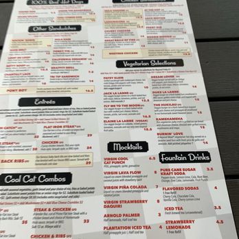 Cool Cat Cafe - Menu - American Near Me - Pismo Beach, California Cool Cat Cafe - Menu - American Near Me - Pismo Beach, California