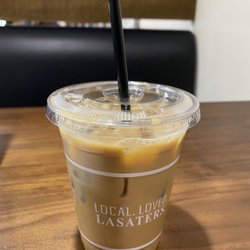 Lasaters Coffee & Tea - Iced Lavender Latte