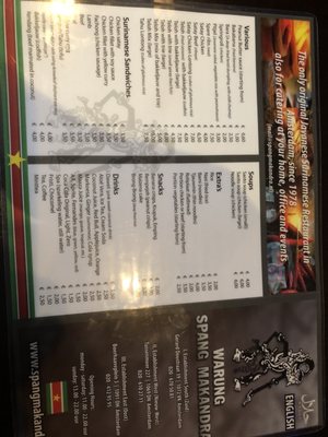 Menu photo 8 Warung Spang Makandra Amsterdam, NH Menu photo 8 Warung Spang Makandra Amsterdam, NH