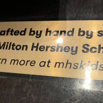 The Chocolatier - The tables were crafted by students! - New American Near Me - Hershey, Pennsylvania The Chocolatier - The tables were crafted by students! - New American Near Me - Hershey, Pennsylvania