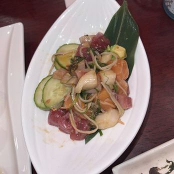 Kyoto Steak House & Bar - Spicy Yuzu Sashimi - not spicy nor sour - Sushi Bars Near Me - Mansfield, Massachusetts Kyoto Steak House & Bar - Spicy Yuzu Sashimi - not spicy nor sour - Sushi Bars Near Me - Mansfield, Massachusetts