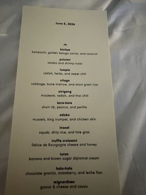 Menu photo 1 Kasama Chicago, IL
