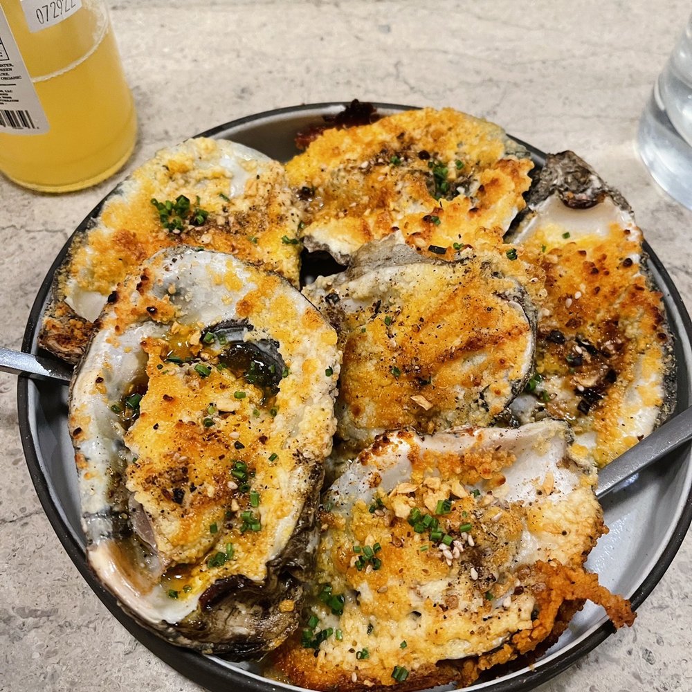 Vestal Restaurant - Char-broiled oysters. Slap ya moma good! - Cocktail Bars Near Me - Lafayette, Louisiana
