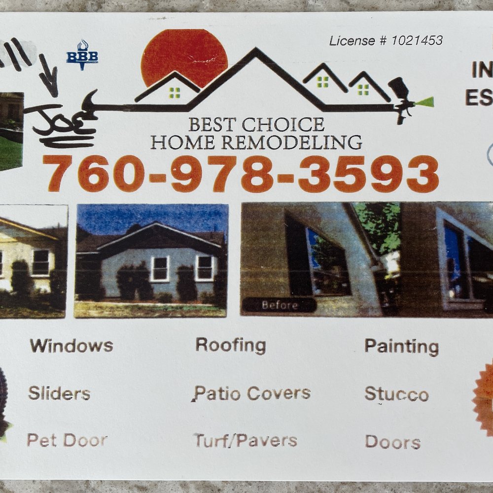 Best Choice Home Remodeling - Windows Installation Near Me - Poway, California Best Choice Home Remodeling - Windows Installation Near Me - Poway, California