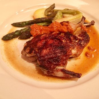 Chez Panisse - Quail and asparagus - New American Near Me - Berkeley, California Chez Panisse - Quail and asparagus - New American Near Me - Berkeley, California