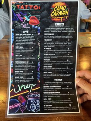 Menu photo 2 Camo Caravan Hopkinsville, KY Menu photo 2 Camo Caravan Hopkinsville, KY