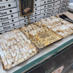 St. George's Market - Cannolis at pizza spot