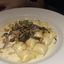 Mushroom gnocchi