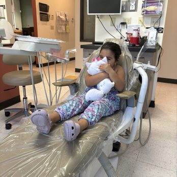 KIDS FIRST DENTISTRY - She was able to bring her stuffed animal to help her feel safe. - Orthodontists Near Me - Bakersfield, California KIDS FIRST DENTISTRY - She was able to bring her stuffed animal to help her feel safe. - Orthodontists Near Me - Bakersfield, California
