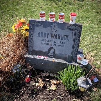 Andy Warhol's Grave - Funeral Services & Cemeteries Near Me - Pittsburgh, Pennsylvania Andy Warhol's Grave - Funeral Services & Cemeteries Near Me - Pittsburgh, Pennsylvania