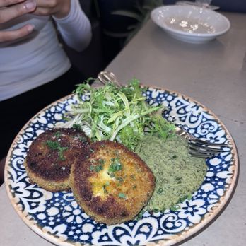 Aba - Jumbo Lump Crab Cakes - Mediterranean Near Me - Austin, Texas