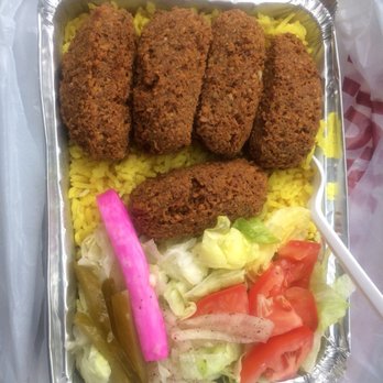 Hakuna Matata - Falafel bowl with rice veggies, salad and pickles. - Halal Near Me - Oak Lawn, Illinois Hakuna Matata - Falafel bowl with rice veggies, salad and pickles. - Halal Near Me - Oak Lawn, Illinois