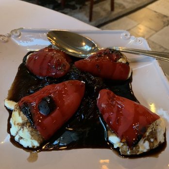 Café Madrid - Cheese stuffed peppers & balsamic - Spanish Near Me - Holladay, Utah Café Madrid - Cheese stuffed peppers & balsamic - Spanish Near Me - Holladay, Utah