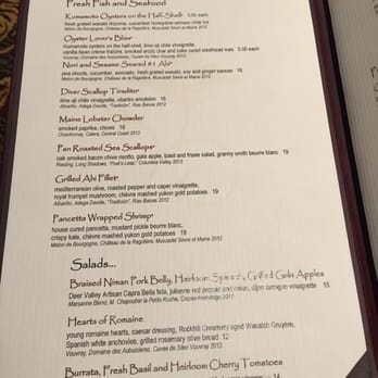 Mariposa - Menu - New American Near Me - Park City, Utah Mariposa - Menu - New American Near Me - Park City, Utah
