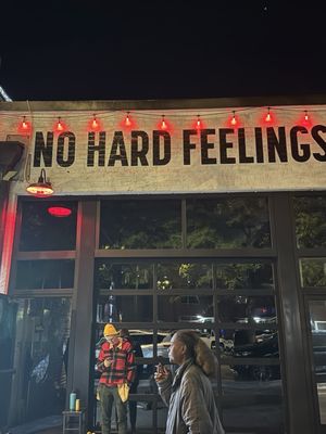 NO HARD FEELINGS BAR by null
