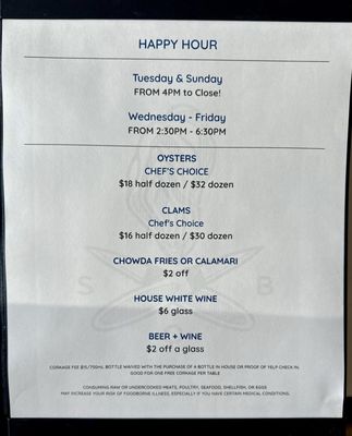 Menu photo 5 Shuck Oyster Bar Costa Mesa, CA Menu photo 5 Shuck Oyster Bar Costa Mesa, CA