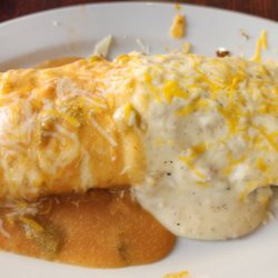 Doug's Diner - Thornton - Burrito with half of each sauce/gravy
