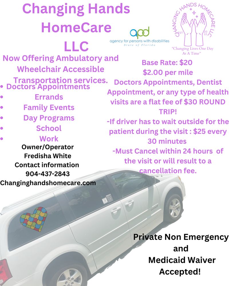 Changing Hands Home Care - home care agency in Jacksonville, FL